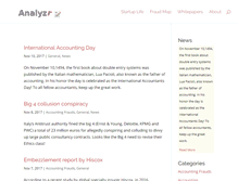 Tablet Screenshot of analyzr.org